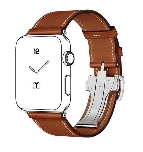 hermes buckle apple watch|apple watch hermes leather strap.